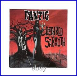 Danzig Signed Autographed Deth Red Sabaoth Vinyl Record Album JSA COA Misfits