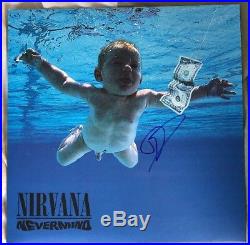 Dave Grohl Signed Autographed Nevermind Vinyl Album Nirvana Foo Fighters Psa/dna
