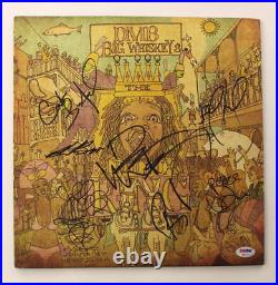 Dave Matthews Band (x7) Signed Autograph Album Vinyl Record Big Whiskey Psa Jsa