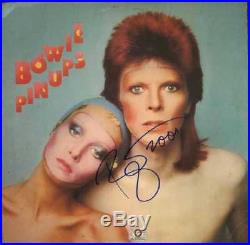 David Bowie 1973 Pinups Signed Vinyl Record Album with COA