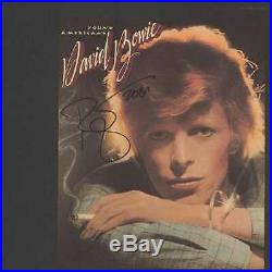 David Bowie 1975 Young Americans Signed Vinyl Record Album with COA