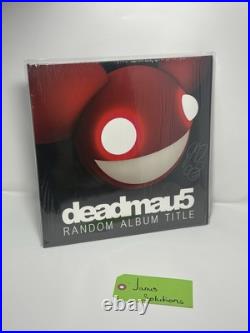 Deadmau5 Random Album Title Red vinyl LP record AUTOGRAPHED / SIGNED Deadmau5 Random Album Title Red vinyl LP record AUTOGRAPHED / SIGNED