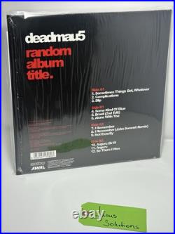 Deadmau5 Random Album Title Red vinyl LP record AUTOGRAPHED / SIGNED Deadmau5 Random Album Title Red vinyl LP record AUTOGRAPHED / SIGNED