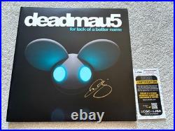 Deadmau5 signed vinyl album exact proof JSA COA auto For Lack of a Better Name