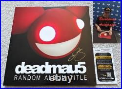 Deadmau5 signed vinyl album exact proof JSA COA autograph Random Album Title