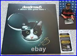 Deadmau5 signed vinyl album exact proof JSA COA autographed Title Goes Here