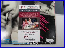 Debbie Harry Chris Clem Band Signed BLONDIE EAT TO THE BEAT Vinyl Album JSA