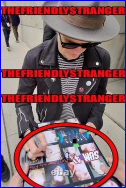 Deryck Whibley signed SUM 41 ALL KILLER NO FILLER Vinyl Album EXACT PROOF COA
