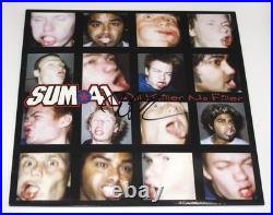 Deryck Whibley signed SUM 41 ALL KILLER NO FILLER Vinyl Album EXACT PROOF COA Deryck Whibley signed SUM 41 ALL KILLER NO FILLER Vinyl Album EXACT PROOF COA