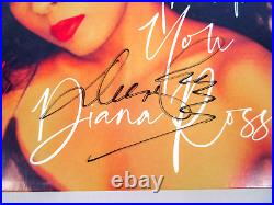 Diana Ross from THE SUPREMES Signed Autographed THANK YOU Vinyl Album JSA COA