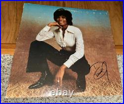 Dionne Warwick signed Vinyl album Proof
