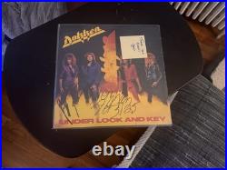 Don Dokken & Jeff Pilson Signed Autographed Dokken Vinyl Album Lp +jsa Coa
