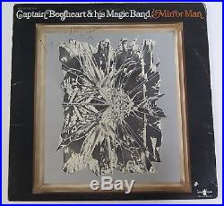 Don Van Vliet CAPTAIN BEEFHEART Signed Autograph Mirror Man Album Vinyl LP