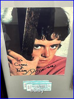 Donovan Autographed Signed Vinyl Record Display Framed Album LP Photo