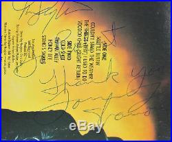 Double Trouble (3) Stevie Ray Vaughan Signed Album Cover With Vinyl PSA #AD09612
