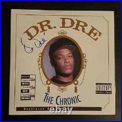 Dr. Dre Signed The Chronic Vinyl Album Authentic Autograph JSA LOA Certified