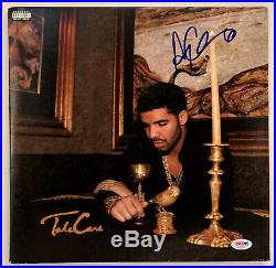 Drake Autographed Vinyl Record Album signed Aubrey Graham PSA COA