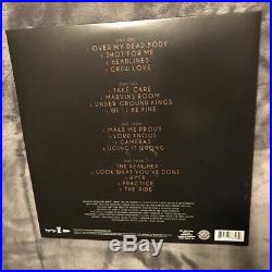 Drake Signed Take Care Vinyl Album Record with 6 Inscription -smudged