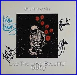 Drivin N Cryin JSA Signed Autograph Album Vinyl Record Live The Love Beautiful