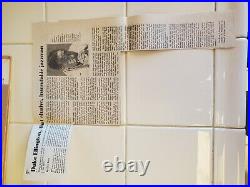 Duke Ellington Album Set. Found AUTOGRAPHED PICTURE And Newspaper article inside