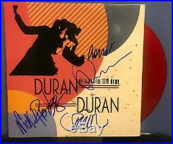 Duran Duran signed Girls on Film 12 vinyl album lp