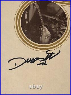 Dusty Hill Signed ZZ Tops First Album Record Bass RIP Beard Top Vinyl LP WOW