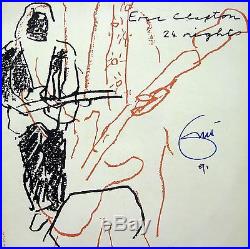 ERIC CLAPTON Autograph Signed Vinyl Record Albumpsa/dnajsaEPPERSON REAL COA