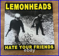 EVAN DANDO signed vinyl album THE LEMONHEADS HATE YOUR FRIENDS COA