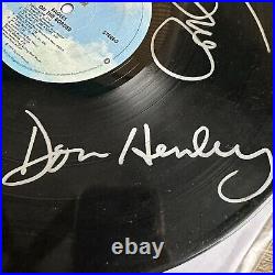 Eagles Signed Album. Autographed By Don Henley, Glen Frey, Don Felder, Etc