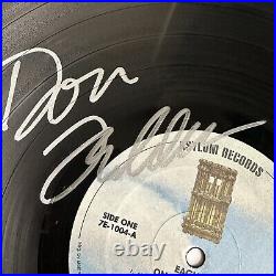 Eagles Signed Album. Autographed By Don Henley, Glen Frey, Don Felder, Etc