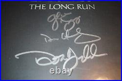 Eagles Signed Autograph Album Vinyl Record The Long Run