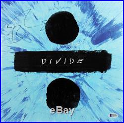 Ed Sheeran Authentic Signed Divide Album Cover With Vinyl Autographed BAS #D05210