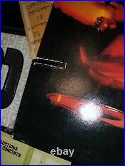 Eddie Van Halen David Lee Roth autographed FIRST album record vinyl JSA LOA COA