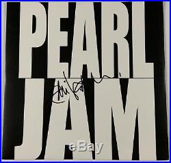 Eddie Vedder Pearl Jam JSA Signed Autograph Album Vinyl Record Inner Sleeve