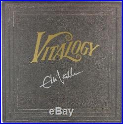 Eddie Vedder Pearl Jam JSA Signed Autograph Album Vinyl Vitalogy Album Flat