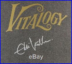 Eddie Vedder Pearl Jam JSA Signed Autograph Album Vinyl Vitalogy Album Flat