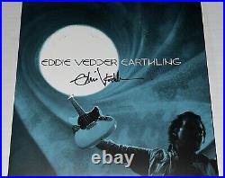 Eddie Vedder signed Earthling Vinyl Album autographed LP JSA Full LOA