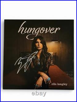 Ella Langley JSA Fully Signed Autograph Record Album Vinyl Hungover Country Rare