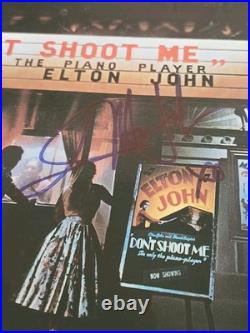 Elton John Autographed LP Album With Certification Elton John Autographed LP Album With Certification
