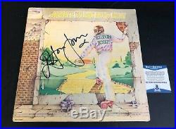 Elton John Signed Goodbye Yellow Brick Road Album Vinyl Lp Autograph Bas Coa