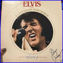 Elvis Presley autographed vinyl album Original Press With COA