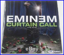 Eminem Shady Signed Curtain Call Album Vinyl Authentic Autograph Psa/dna Loa