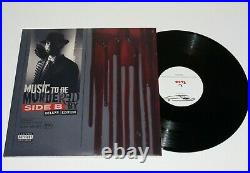Eminem Signed Music To Be Murdered By Side B Test Pressing Vinyl Album Coa Shady