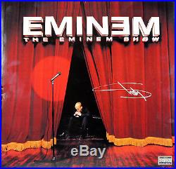 Eminem Signed The Eminem Show Album Cover With Vinyl Autographed BAS #A02038