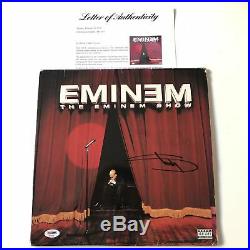 Eminem Signed The Eminem Show LP Vinyl PSA/DNA Album Autographed