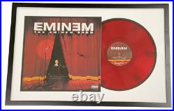 Eminem Signed The Eminem Show Lp Framed Album Vinyl Autograph Beckett Loa