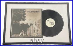 Eminem Signed The Marshall Mathers Lp Framed Album Vinyl Autograph Beckett Loa