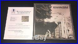 Eminem Slim Shady The Marshall Mathers Lp Signed Vinyl Album Authentic Auto Bas
