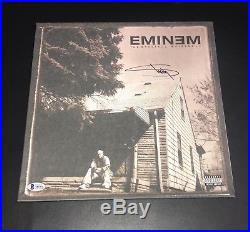 Eminem Slim Shady The Marshall Mathers Lp Signed Vinyl Album Authentic Auto Bas