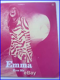 Emma Bunton Free Me UK Promo LP album signed Spice Girls 12 vinyl VERY RARE